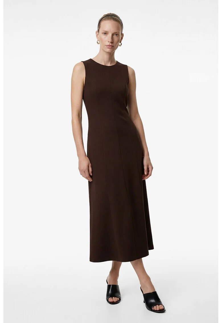 Rochie evazata fara maneci, Maro