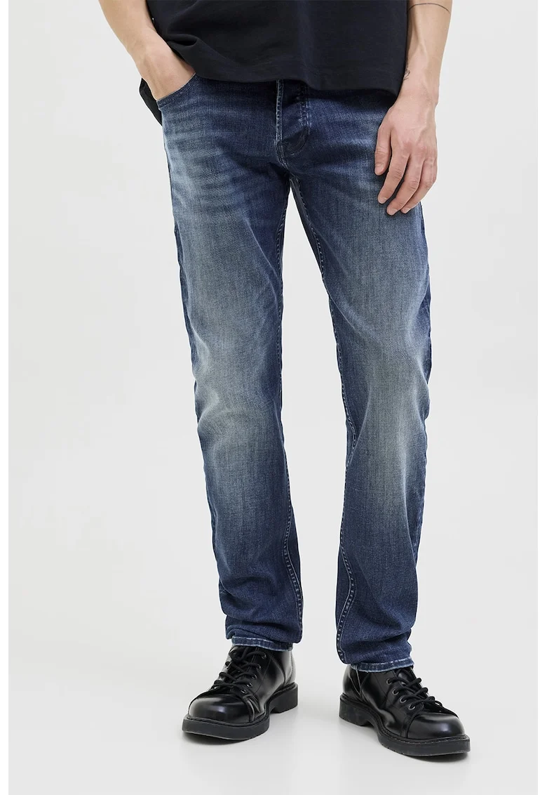 Blugi regular-fit din denim, Albastru inchis