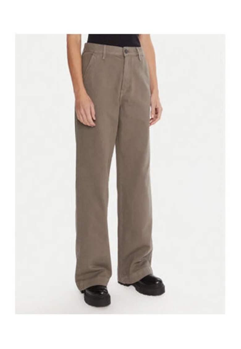 Pantaloni dama,  Deck 2.0, maro,