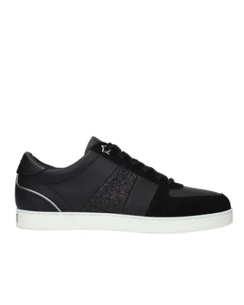 Pantofi sport din piele naturala, Negru