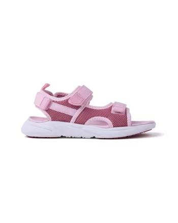 Sandale cu inchidere velcro Elwak, Roz