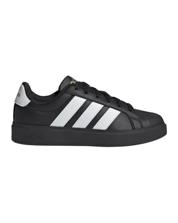 Pantofi sport StreetTalk din piele ecologica, Negru/Alb optic