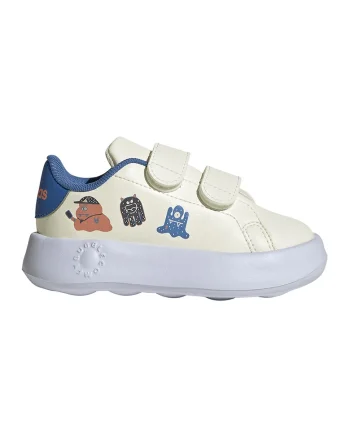 Pantofi sport Advantage cu velcro, Portocaliu/Alb murdar/Albastru