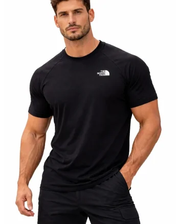 Tricou cu imprimeu pe partea din spate, Negru
