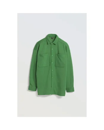 Camasa supradimensionata cu captuseala din fleece