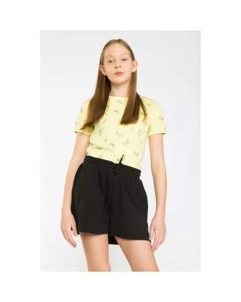 Tricou din bumbac cu imprimeu,