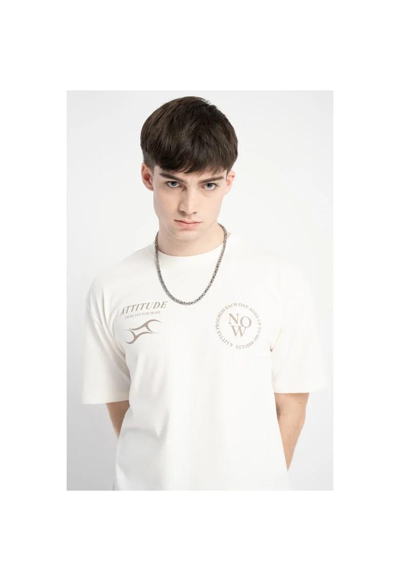 Tricou cu imprimeu grafic,