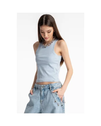 Top slim fit uni,
