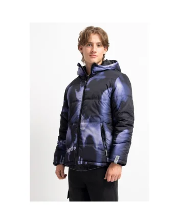 Geaca matlasata cu gluga,