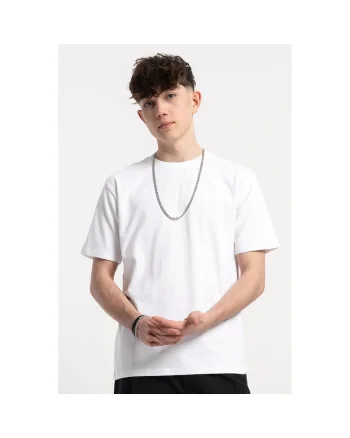Tricou uni din amestec de bumbac,