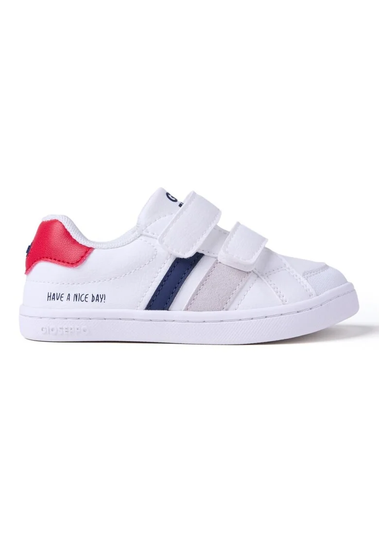 Pantofi sport piele ecologica cu velcro Edet