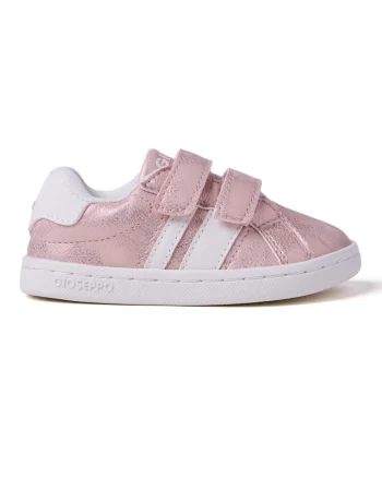 Pantofi sport de piele ecologica cu aspect Handeni, Roz