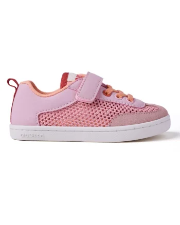 Pantofi sport de plasa cu velcro Crete, Coral