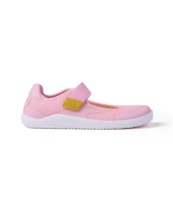 Pantofi sport din plasa cu segment cu inchidere velcro-Sipalay, Roz