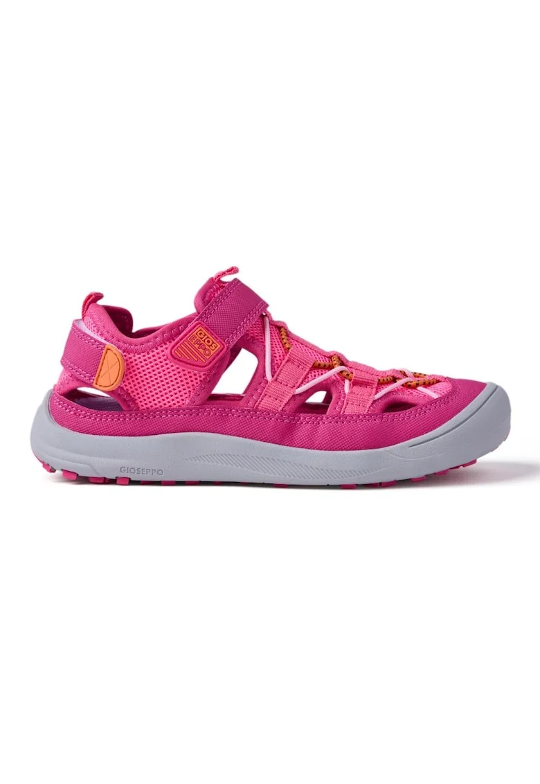 Sandale cu decupaje si velcro Hodgdon, Fucsia