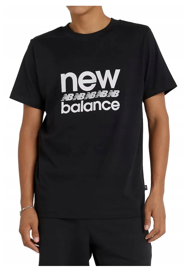 Tricou sport  bumbac, verde, Negru