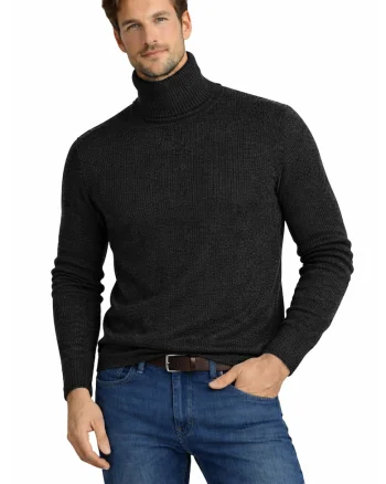 Pulover cu guler rasucit Bleecker