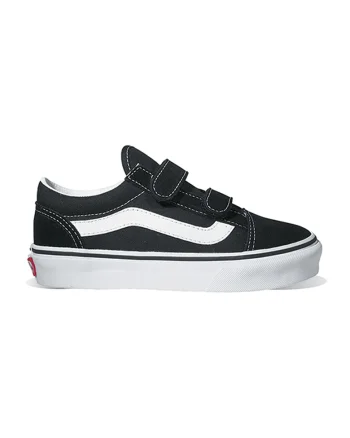 Tenisi cu velcro si insertii de piele intoarsa Old Skool