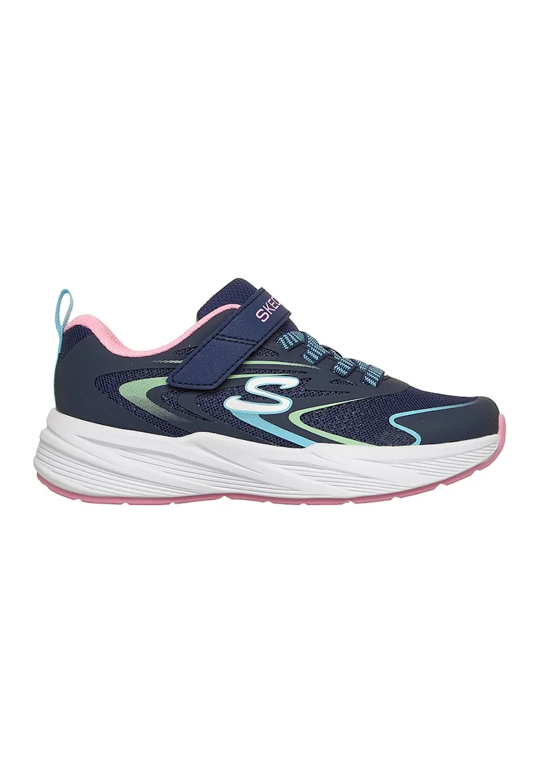 Pantofi sport cu velcro Tread-Hyper Speed, Albastru pastel/Verde pal/Bleumarin