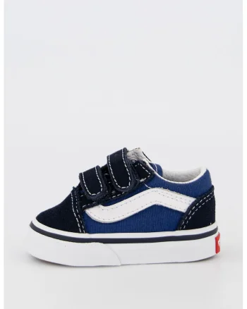 Tenisi cu garnituri de piele intoarsa si piele Old Skool