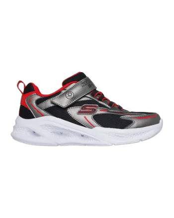Pantofi sport Meteor Lights S, Rosu/Gri