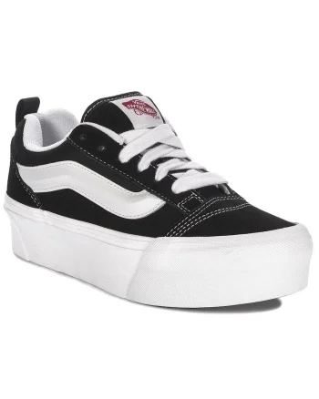 Pantofi dama VN000CP66BT1,  Piele intoarsa, Negru/Alb