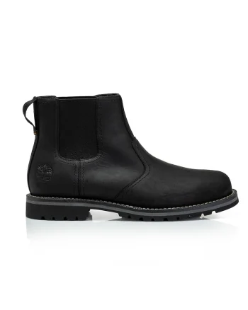Ghete barbati  Chelsea, piele naturala, negru, Negru