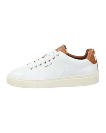 Pantofi sport din piele McJulien, Alb murdar