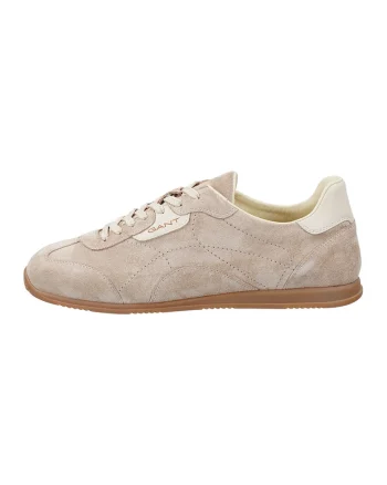Panofi sport low-cut din piele intoarsa Spearclub, Bej