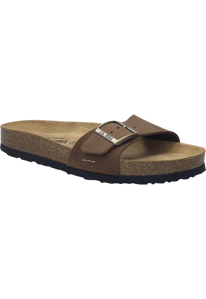 Sandale  Hermine 03, piele, Maro