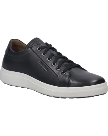 bărbați,  Maddox 05, piele naturală, negru, Negru