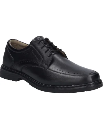 Alastair 18, piele naturală, negru, Negru