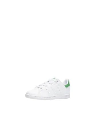 i pentru copii, Adidas, Piele ecologica/Material textil, Alb,
