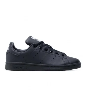 Tenisi unisex Stan Smith Kid,  Piele ecologica, Negru