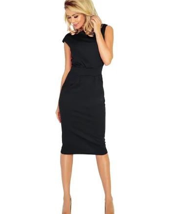 Rochie de seara,  122769S, Negru
