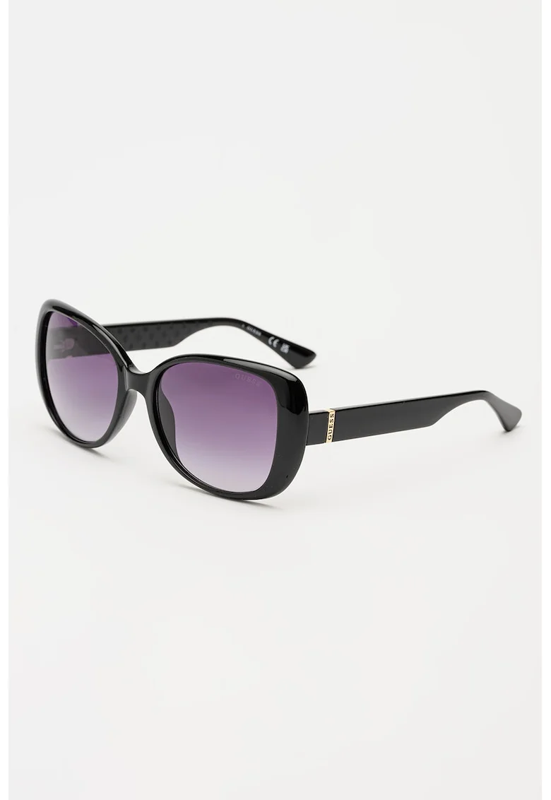 Ochelari de soare butterfly cu lentile in degrade, Negru