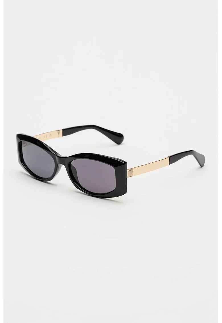 Ochelari de soare cat-eye, Negru