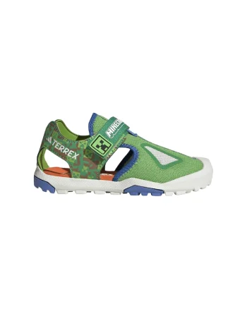 Sandale cu tematica desene animate Terrex, Verde/Albastru royal