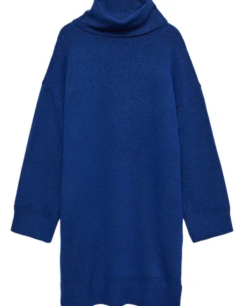 Rochie tricotata dama  fabricata din material de calitatedwqf, Albastru