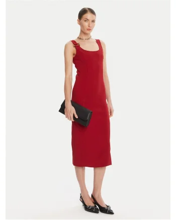 Rochie de cocktail, wqfwqd, Rosu
