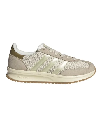 Pantofi sport Run 70s 2.0 cu garnituri de piele intoarsa, Bej deschis