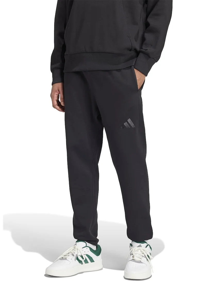 Pantaloni de trening cu buzunare laterale ALL SZN, Negru