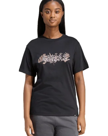 Tricou de bumbac cu logo, Negru/Maro taupe
