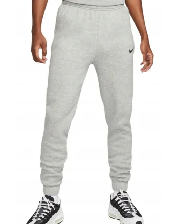 Pantaloni sport cu buzunare laterale si detaliu logo