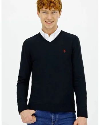 Bluza barbati U.S Polo Assn. US40173039, Bleumarin