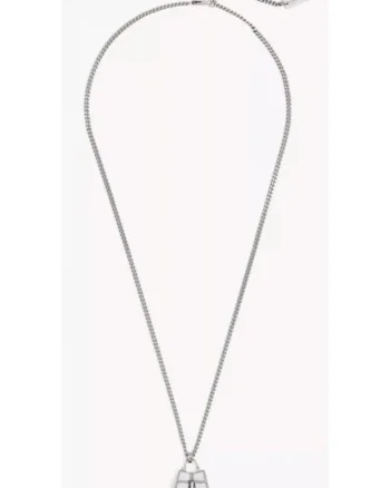 Colier dama  St. Marc Logo, 98% brass, 2% CZ, one size
