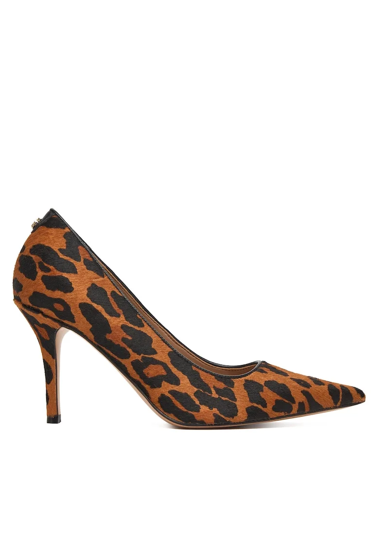 Pantofi dama  LEOPA piele naturala, Maro