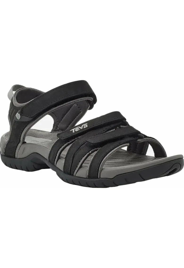 Sandale dama,  Piele naturala, Negru