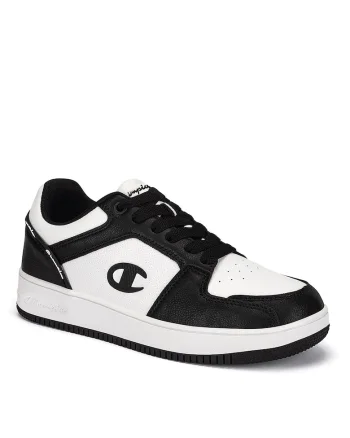 Pantofi copii,  negru alb, material sintetic