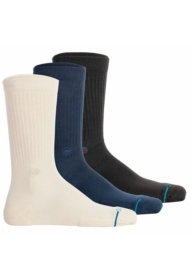 Set de sosete din amestec de bumbac - 3 perechi, Multicolor